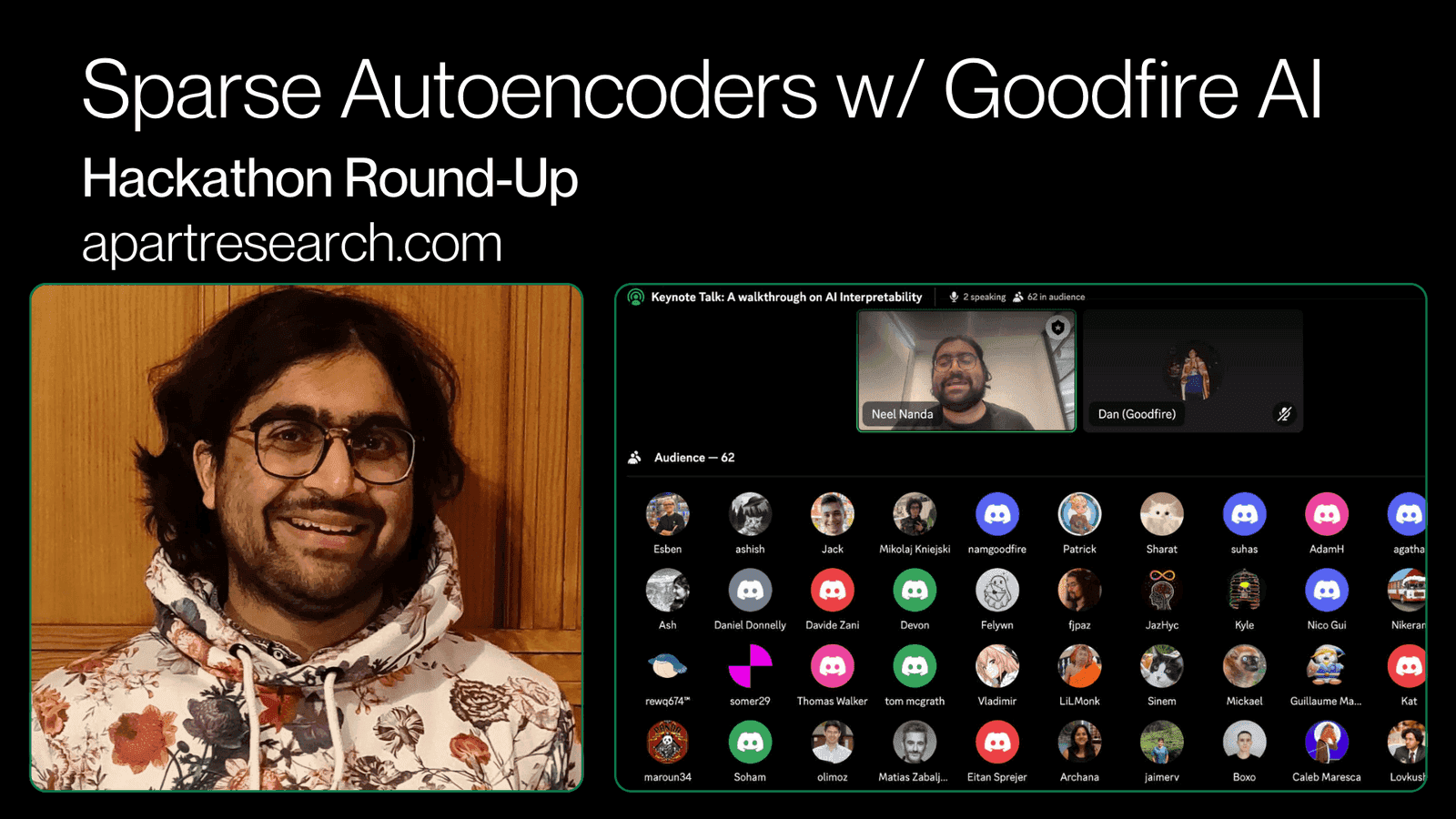 Sparse Autoencoder Hackathon